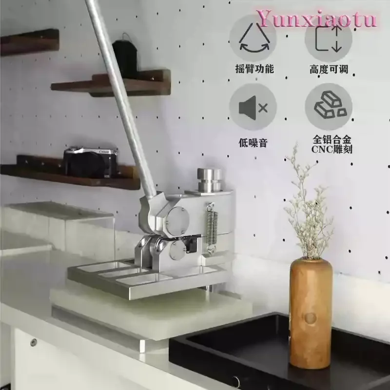 Manual Swing  Leather Goods, Small  Punching Machine, Knife Die Cutting Machine