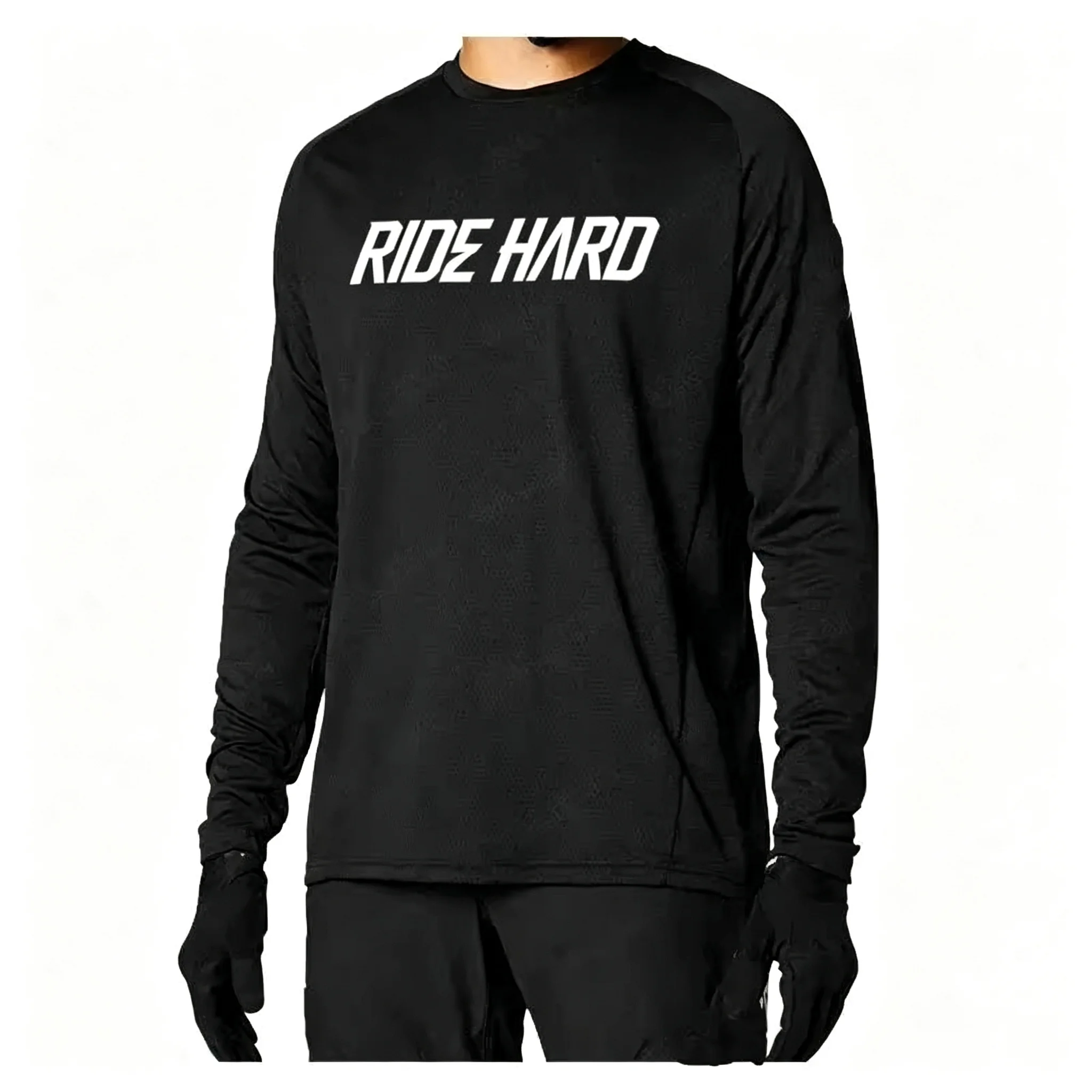 Long Sleeve MTB Downhill Cycling Jersey Family Matching Mountain Bike Racing Outdoor Breathable Stylish Printed Riding Tee Top
