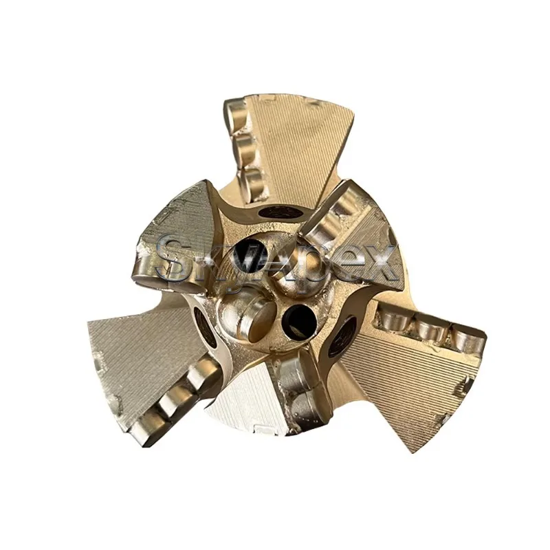 Shallow Hole PDC Step Type Drill Bit Non Coring Combo Reaming For Water Well Coal Mine Hard Rock Formation Down Hole Hammer