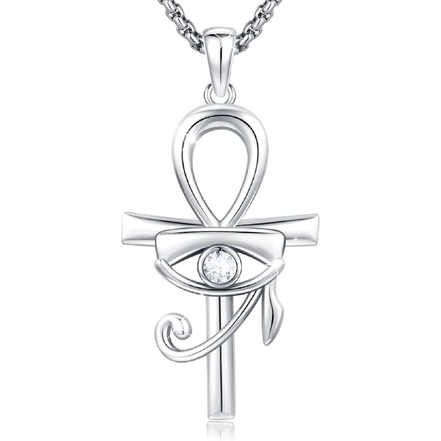 

Ожерелье с кельтским крестом для мужчин и женщин, стерлинговое серебро 925 пробы, кулон с кельтским крестом, ожерелье от сглаза, ирландское ювелирное изделие с узлом тринити