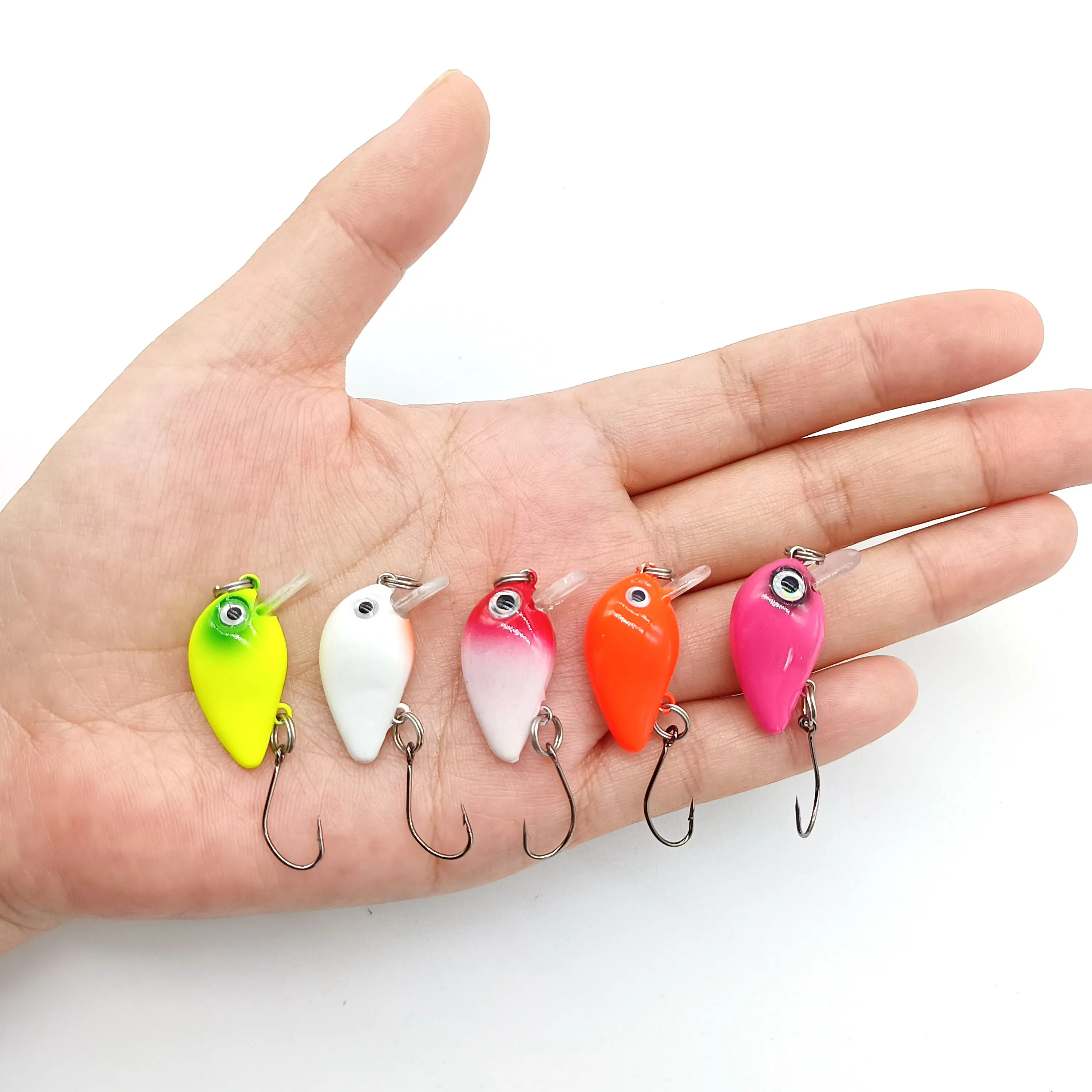 DUODUOYU 1PCS Mini Crankbaits Fishing Lures 1.6g/29mm Artificial Bait Hard Sinking  Wobbler for Fish Bass Fishing Tackle