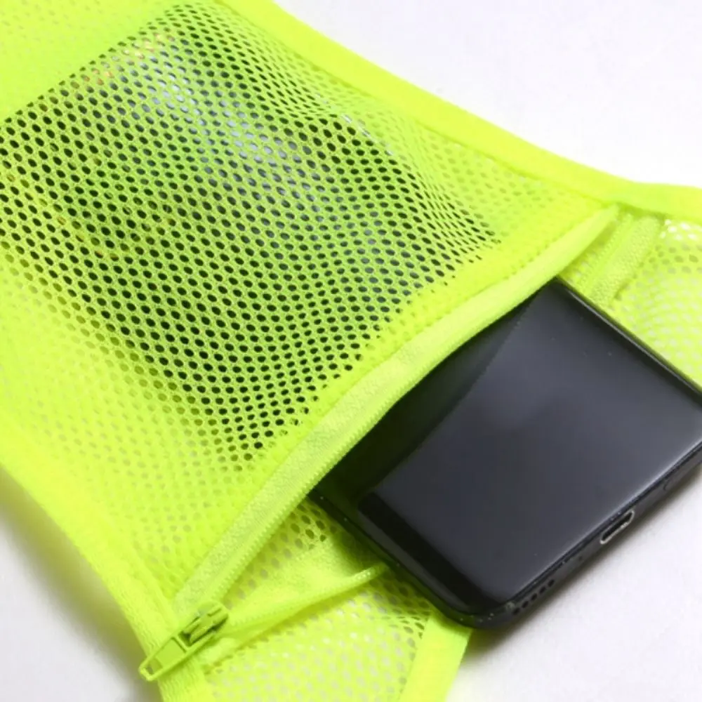 

with Storage Bag Reflective Vest Lightweight Night Warning Reflective Safety Jacket Waterproof High Visibility
