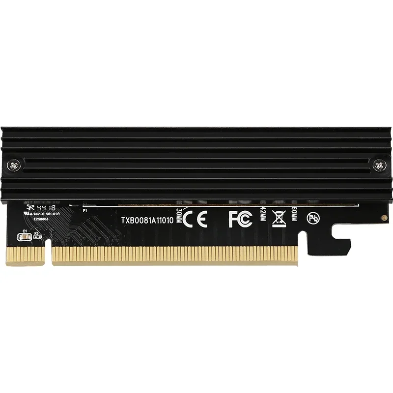 M.2 auf PCIe x16 Adapterkarte PCI-E auf M2 Adapter NVMe NGFF SSD Adapter M Key Interface Erweiterungskarte 2230 2242 2260 2280