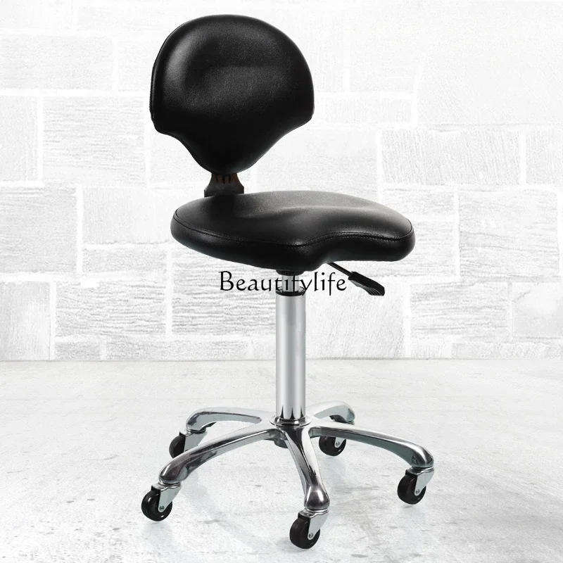 

Counter Stool with Backrest Barber Shop Stool