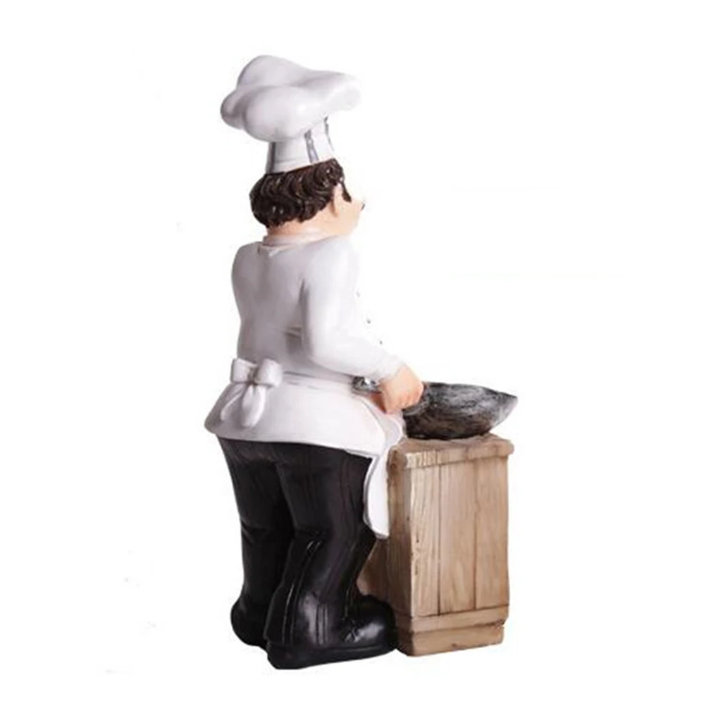 

Cabinet Decoration Ornaments Classic Resin Figurines Realistic Home Office Gifts Cooks Statue Craft