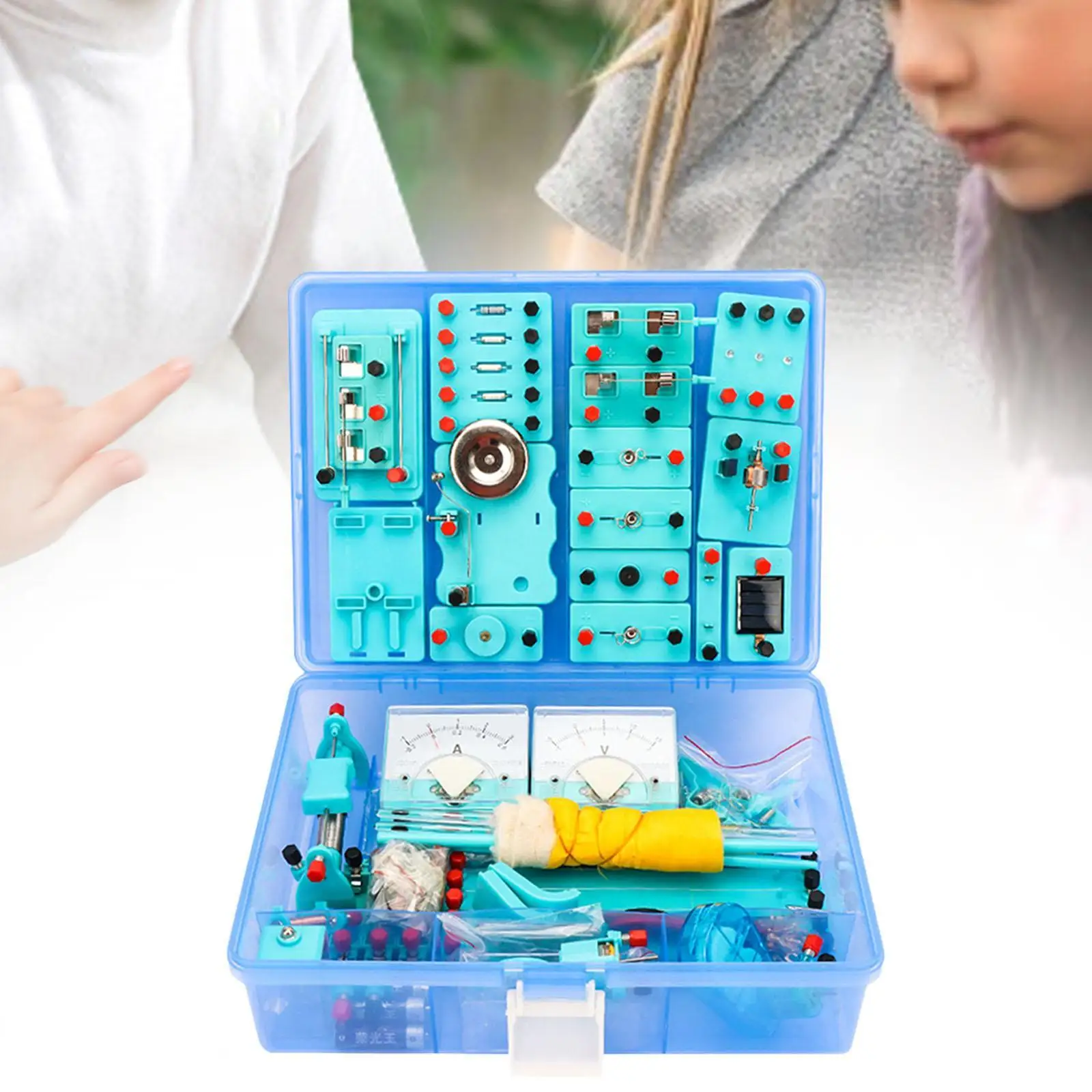 Ensemble d'apprentissage de l'électricité de Circuit, accessoire d'enseignement pour les projets de bricolage en classe