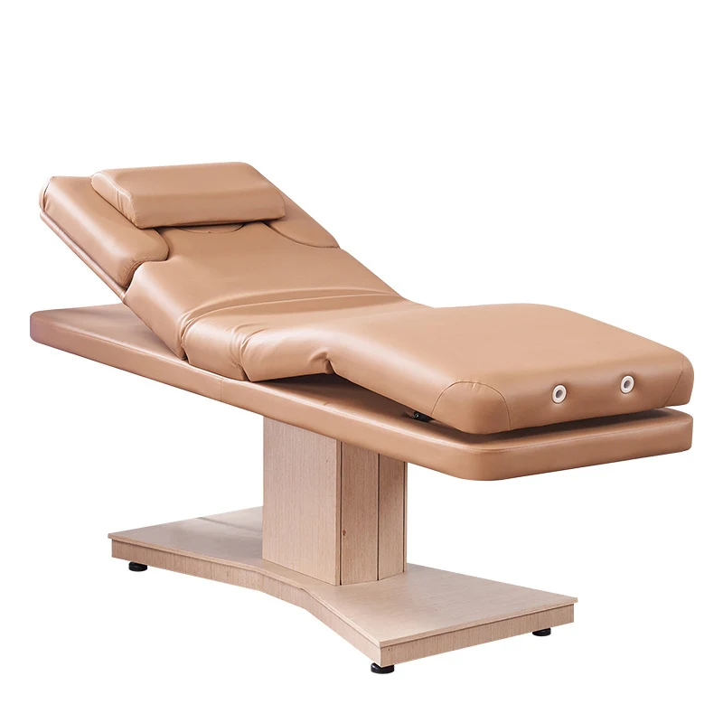

Electric Beauty Bed, 190x70x72-90cm PU Leather Facial Treatment Chair, Cosmetic Lash Bed, Electric Massage Table, Therapy Chair