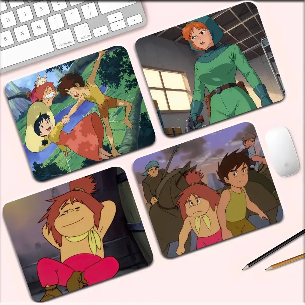 Future Boy C-Conan Mousepad Small LockEdge Mouse Pad For Gamers Computer Desk Pad Rectangular Anti-slip Rubber