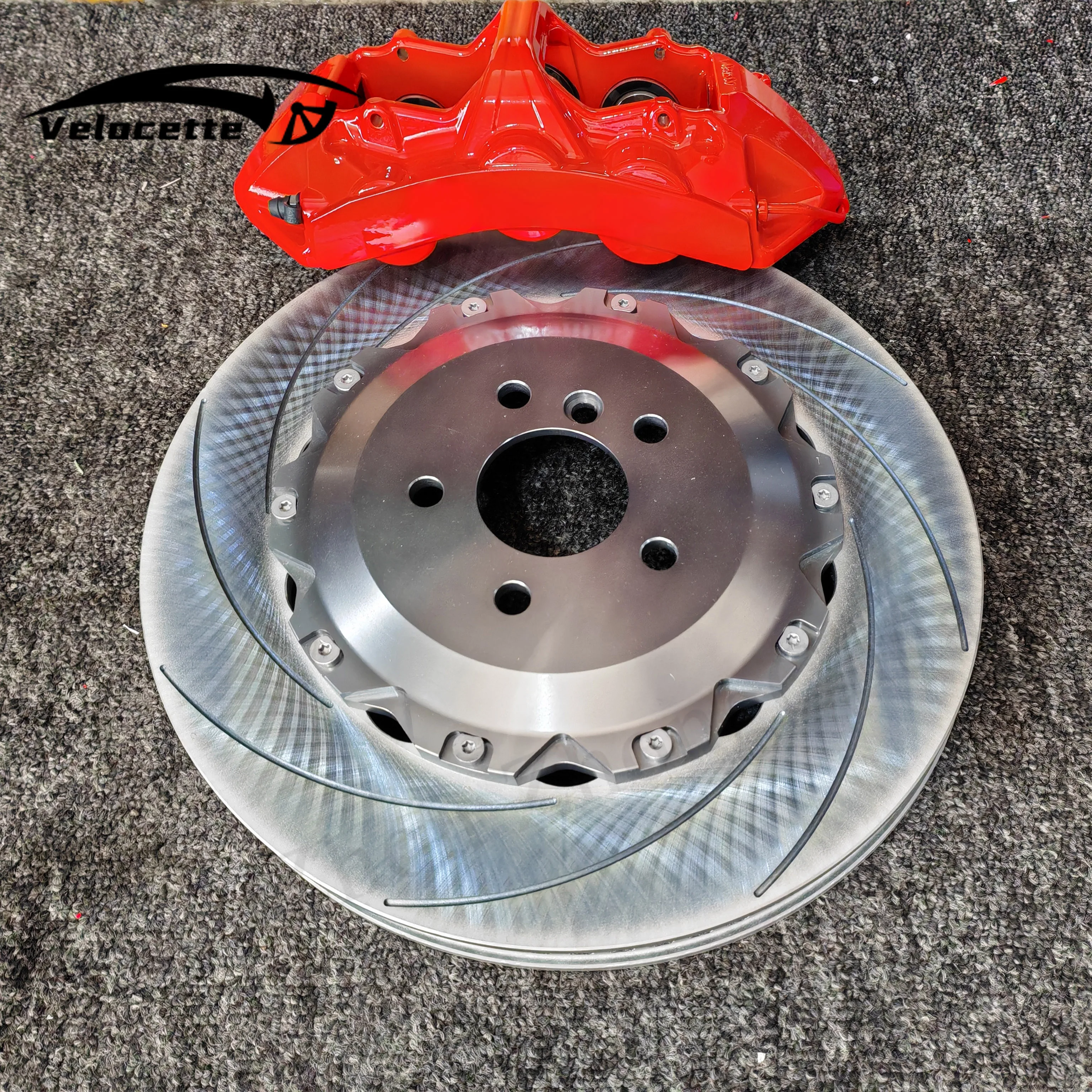 

Front Wheel Brake System Brake 6 Piston Calipers Kit 355mm Brake Disc for F10 F16 F20 F21 F30 F40 A4 A5 A6