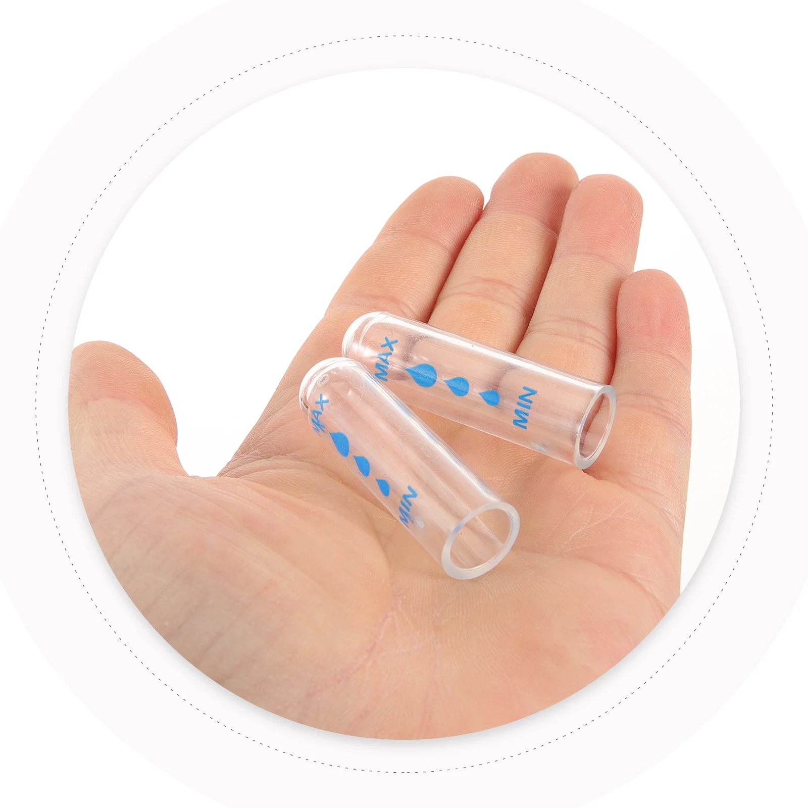 5Pcs Water Level Indicator Caps Clear Protective Float Covers Replacement Accessories for Plant Water Gauge Floating Cap