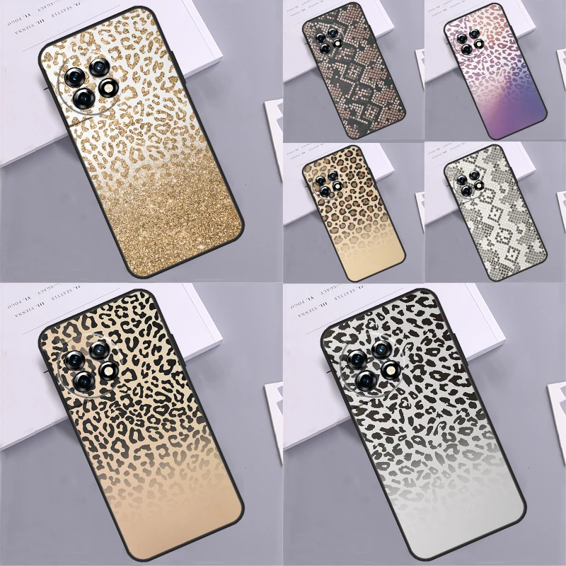 Animal Print Ombre Tiger Snake Case For Oneplus Nord 2 2T CE 3 Lite N10 N20 N30 OnePlus 9 10 Pro 8T 9R 10R 10T 11 Cover