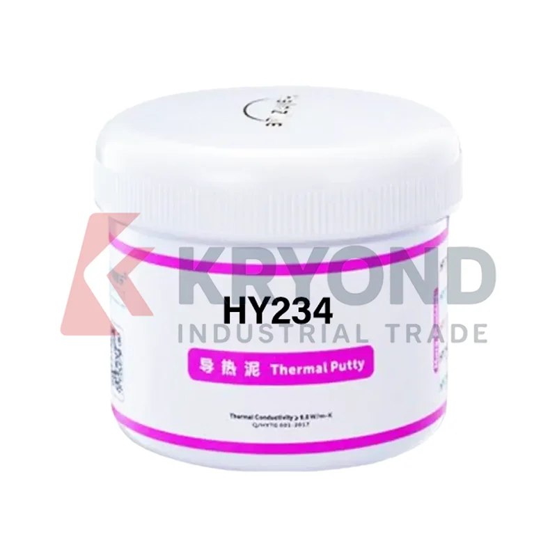 Halnziye HY214 HY224 HY234 HY236 HY246 HY268 Thermal Putty 4.0W/mK 6.0W/mK 8.0W/mK Heat Transfer Compound for Chip VRAM 10g 100g