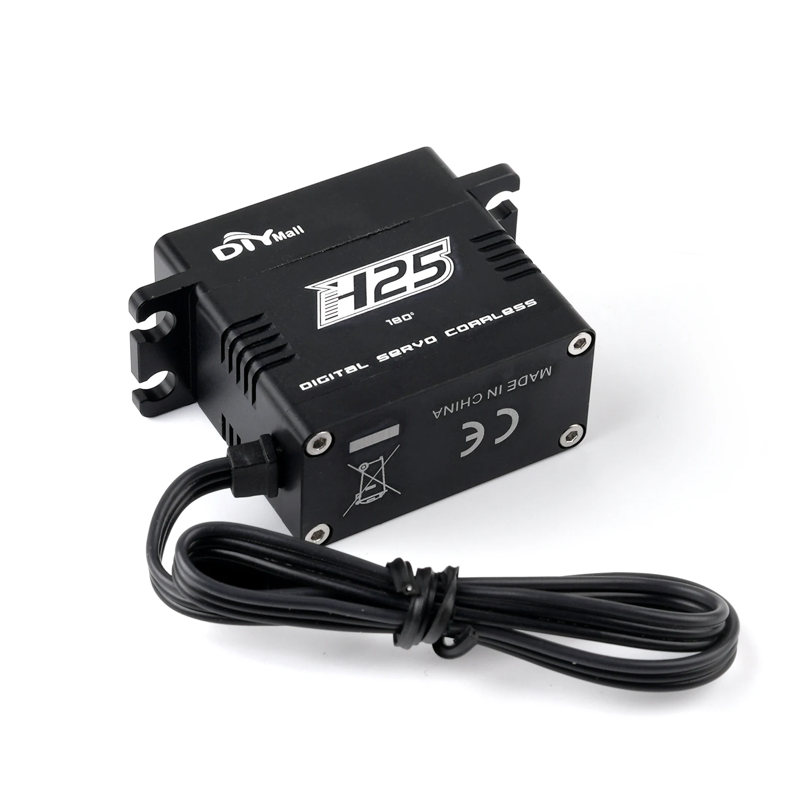 H25 25KG Coreless Digital Servo - Stainless Steel Gear, Waterproof, 180/270/360° for RC Cars/Robots