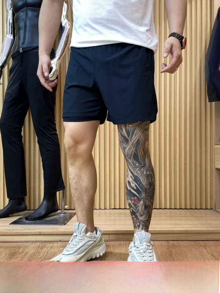 

Men's Casual Short Pants Quick Dry Breathable Elastic Outdoor Sports Shorts Summer Fashion Urban Style Polyester Fiber