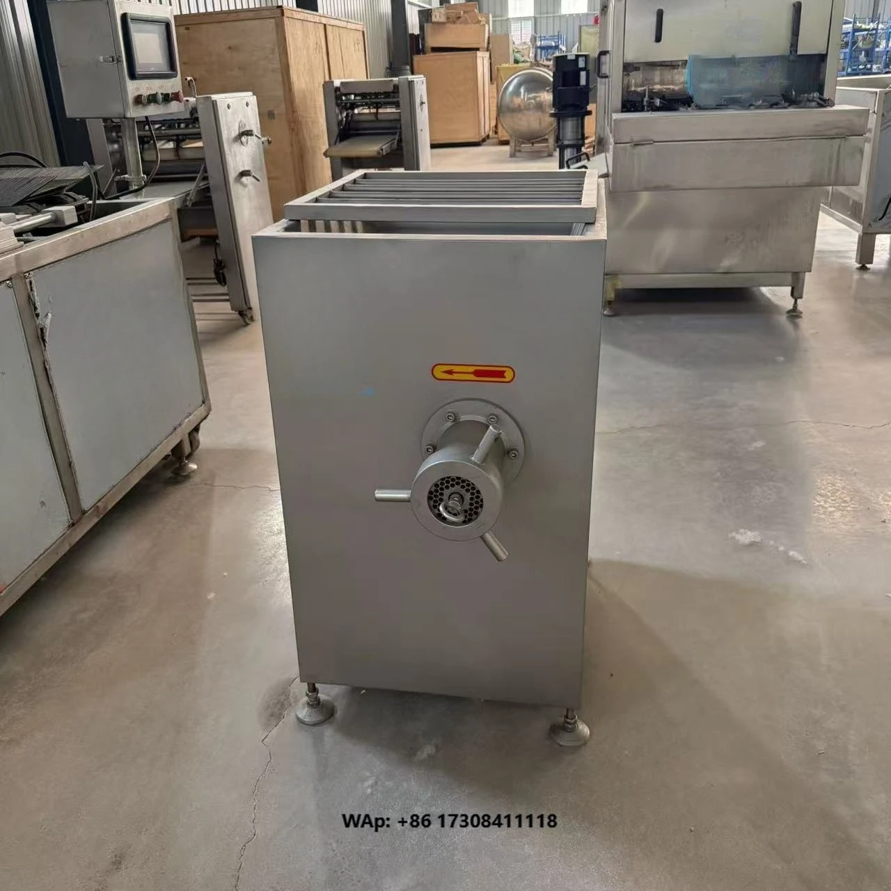 Energy Saving Commercial Meat Mincer Restaurant Canteen Batch Meat Processing Machine