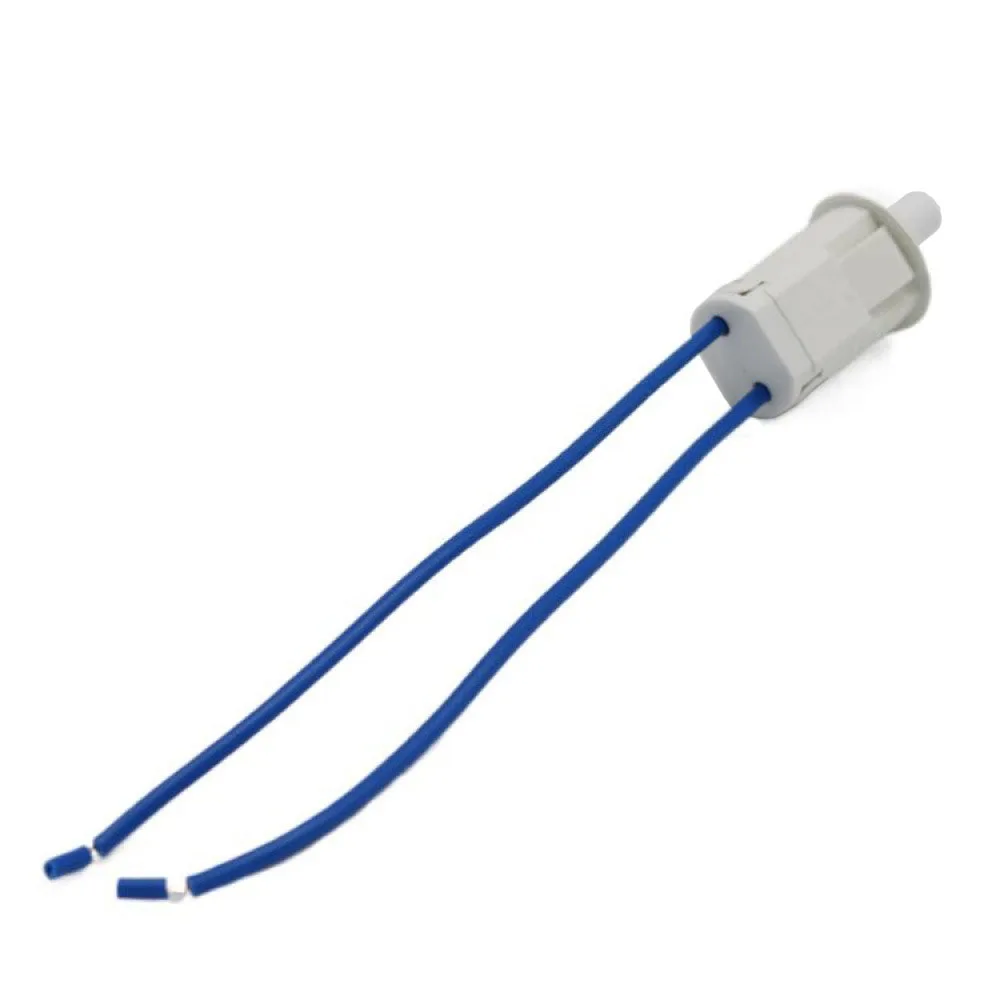 Interruptor de luz de armario de refrigerador AC250V, interruptor de Control de puerta de armario doméstico, interruptor de puerta de botón de presión de luz de armario