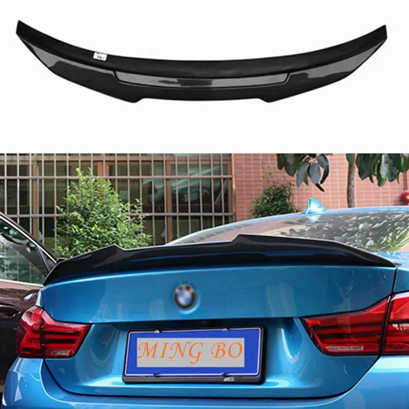 

FOR BMW 4 Series F36 4Door Cran PSM Style Carbon fiber Rear Spoiler Trunk wing 2014 2015 2016 2017 2018 2019 FRP Forged carbon