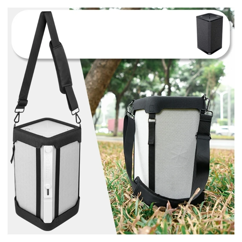 F3MA Travel Case with Shoulder Strap for Ultimate Ears HYPERBOOM Portable Speaker Storage Bag Accessories (Carrying Case)