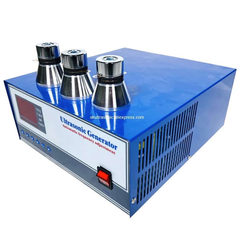 Gerador de varredura ultrassônica de 28KHz 40KHz 2400W para máquina de limpeza ultrassônica OEM limpador de peças de hardware