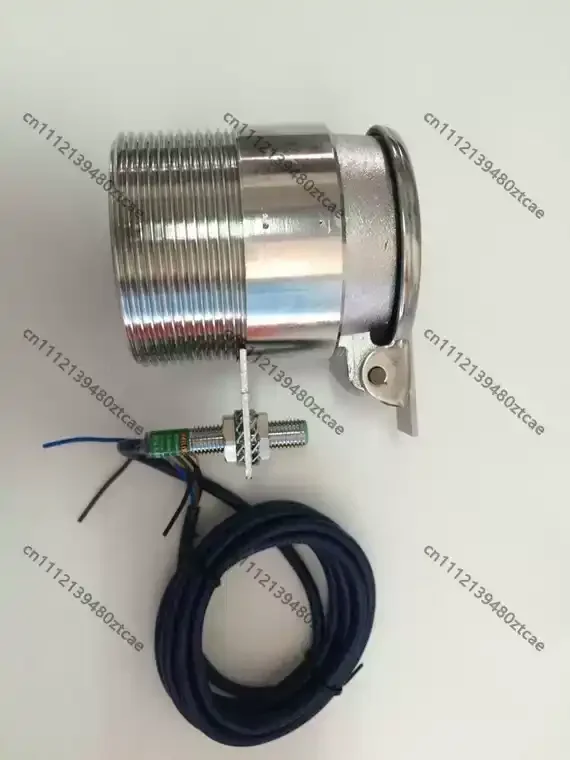 Stainless Steel Vacuum Suction Wall Valve With Photoelectric Switch Thread Connector