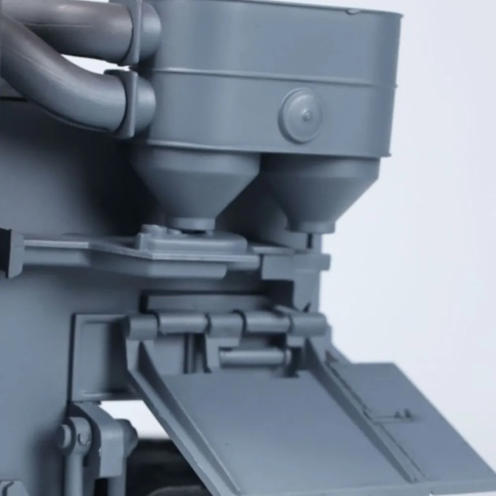 

Super Deal 1/16 7.0 Henglong German Tiger I RC Tank 3818 Turret Side Light Smoking Minigun