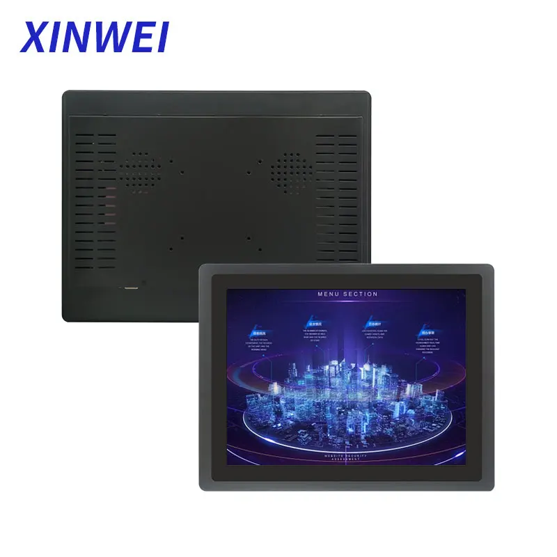 ZXY X86 ARM Linux Ubuntu شاشة مراقبة سعوية Vesa مقاس 21.5 بوصة شاشة لمس صناعية ملحقات الكمبيوتر الصناعية