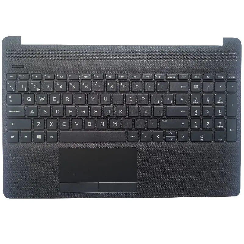 New Latin LA/Spanish SP Keyboard For HP 15-DW Series 15S-DU 15S-DY TPN-C139 With Palmrest Upper Cover With Touchpad