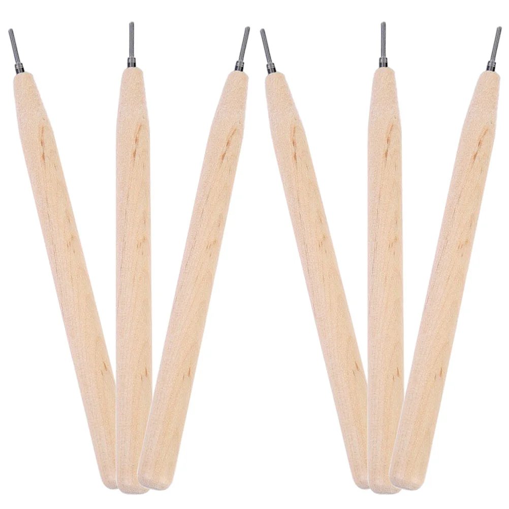 6pcs DIY Paper Rolling Tool Handmade Quilling Needle Pen Craft Paper Quilling Pen Quilling Pen quilling pens set