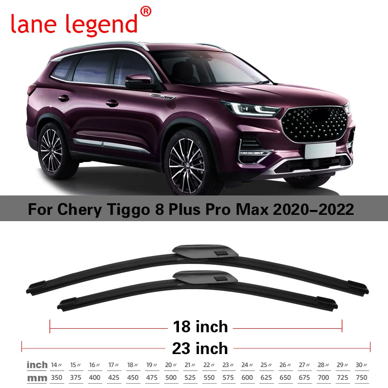 New Wiper Car Wiper Blades For Chery Tiggo 8 Plus Pro Max 2020-2022 Windscreen Windshield Wipers Blades 23\