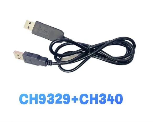 100pcs CH9329+CH340UART/TTL Serial Port to USB HID Full Keyboard and Mouse Drive-free Dual Male Module