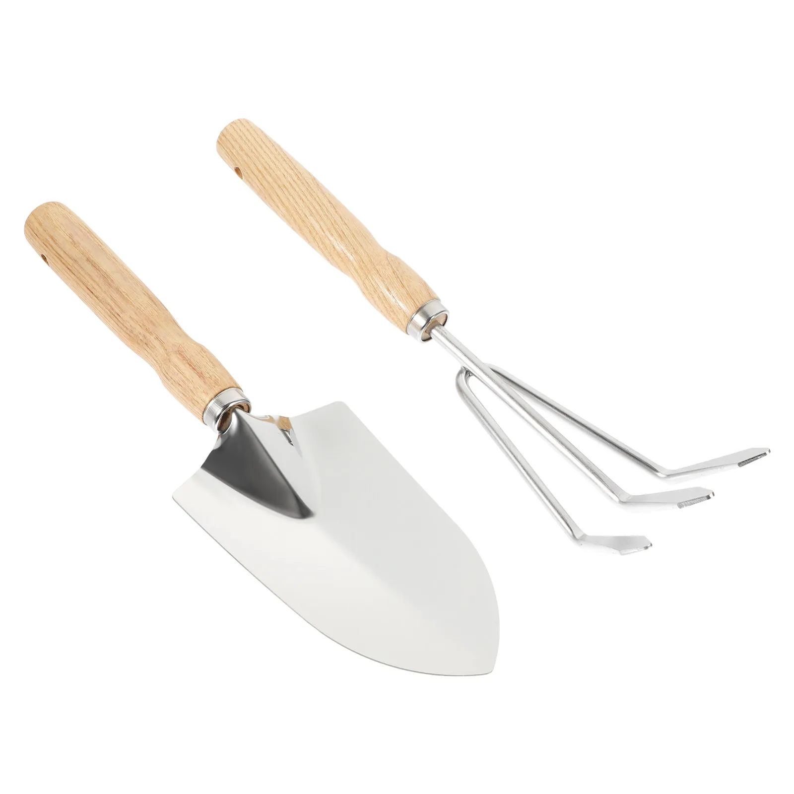 1Set Gardening Tool Kit Hand Cultivator Portable Garden Tools for Small Plants Flowers Weeding Soil Loosening Transplanting