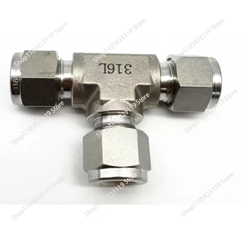 3-6mm compression fitting reducer stainless steel metric/imperial 1/4