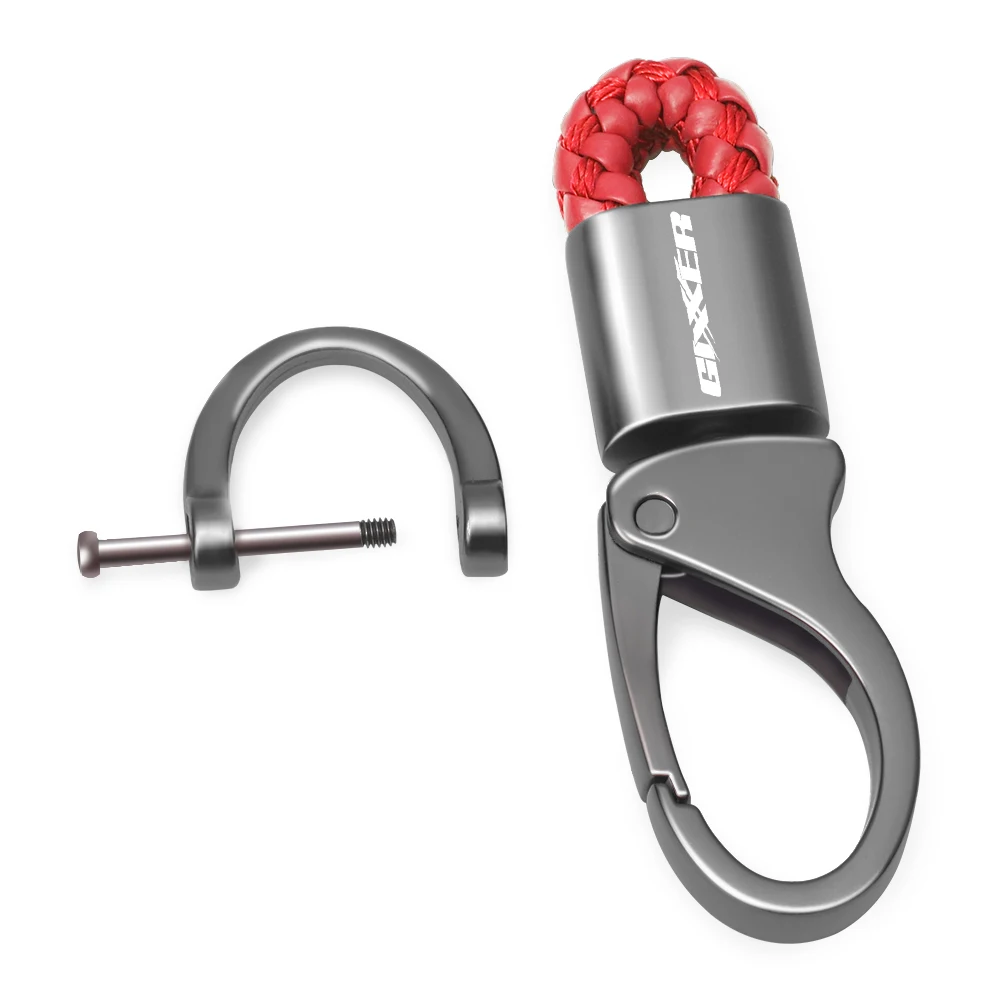 Nuevo llavero de motocicleta llavero de Metal llavero de cuerda trenzada para Suzuki GIXXER 250 SF 150 125 155 SF150 SF250