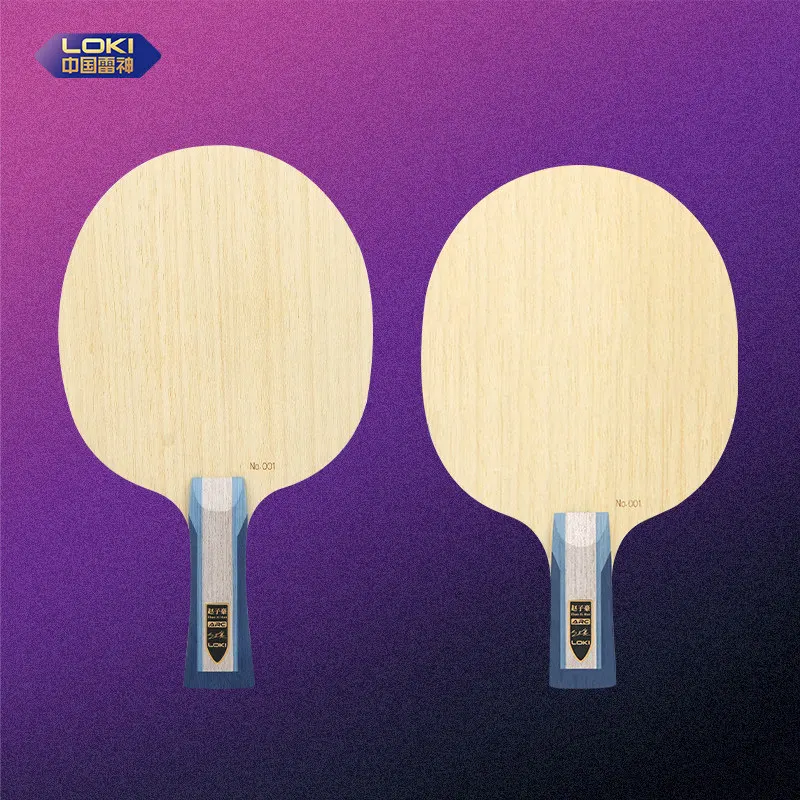 NEW LOKI ZHAO ZIHAO ARC Outer Carbon Table Tennis Blade 5 Wood 2 Carbon Ping Pong Paddle OFF+ Professional Table Tennis Racket view 5