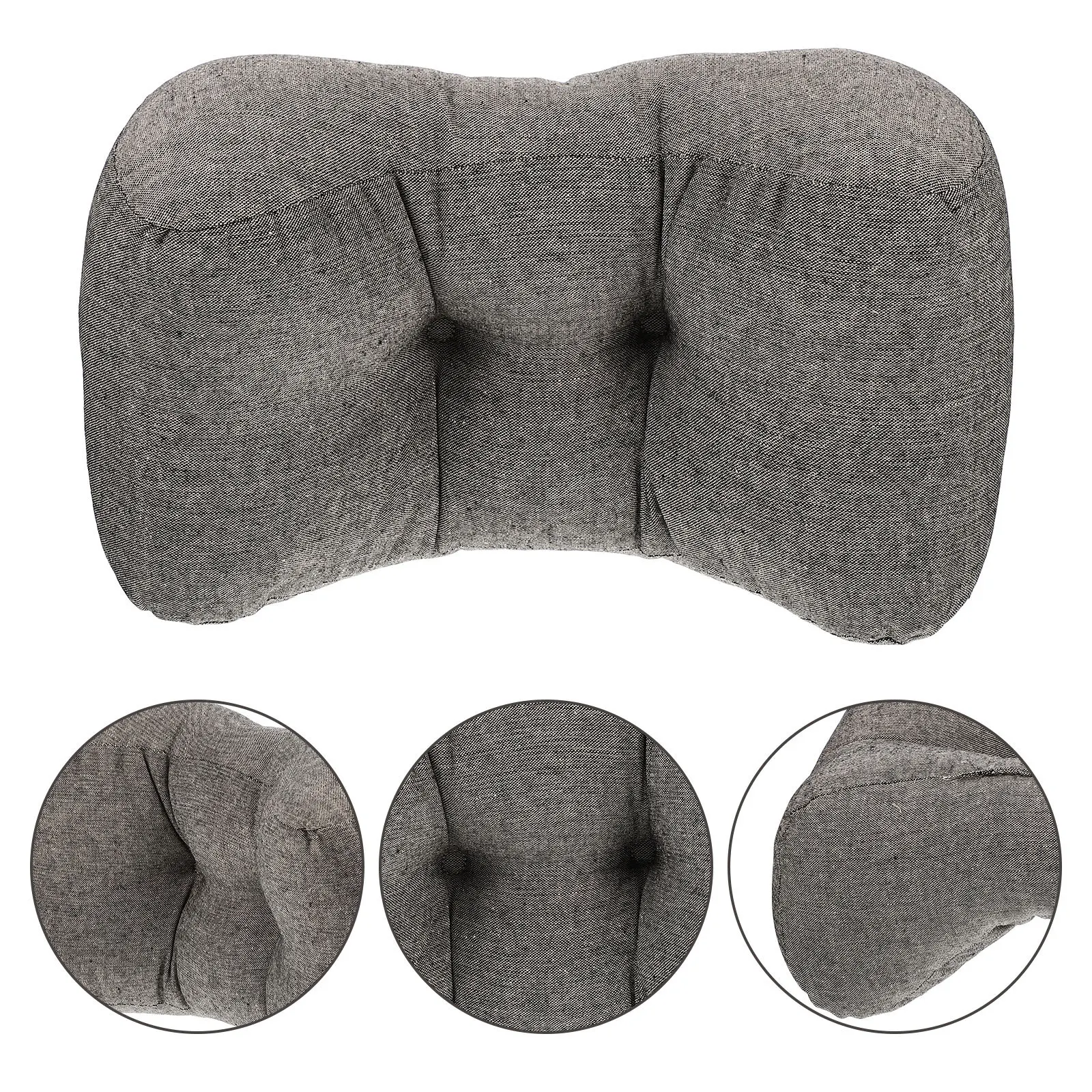 

1pcs Nap Pillow For Car Lumbar Support Cushion Comfortable Waist Back Seat Pad Long-Lasting Lower Back Relief Pillow