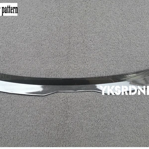 Mini spoiler cap for cars, rear roof wing, gloss black, ABS material, peugeot 308 II gti 9 main sales rear diffuser Peugeot 308 - №5