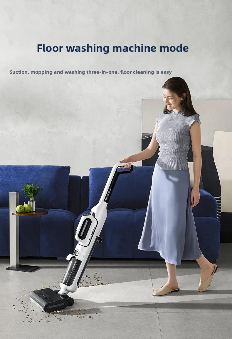 Washing Machine Floor Cleaner Vacuum Cleaner, Vacuum Floor Cleaner Multi-functional Cleaning Three-in-one