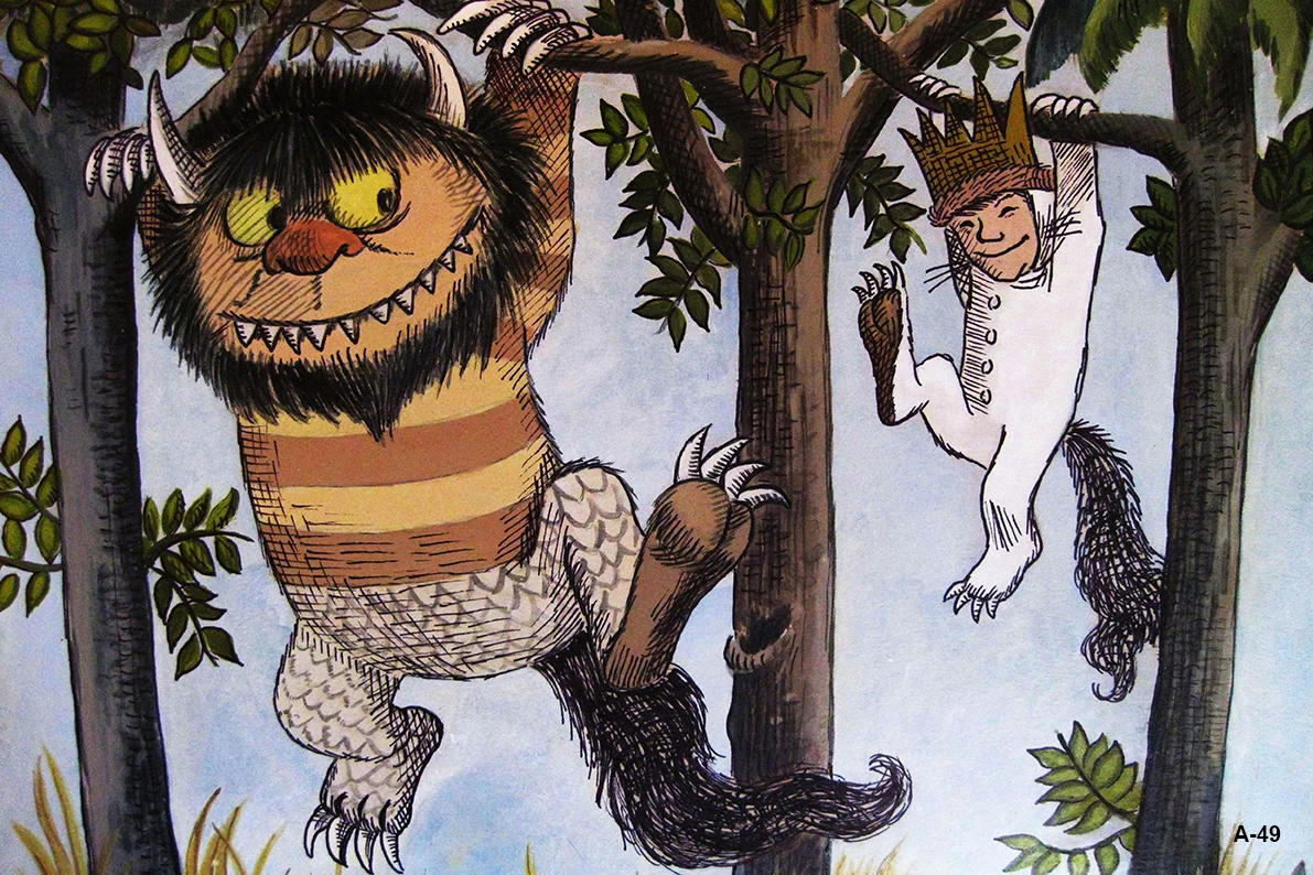 Where The Wild Things Are Theme Party Backdrop King of The Wild Things Boys Happy Birthday Party Banner Supplies Baby Shower