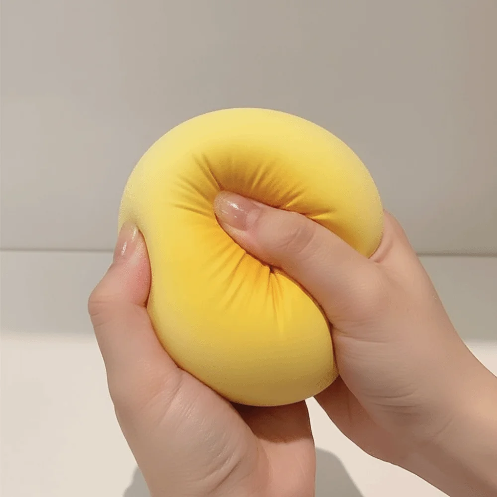 Soft Calming Milk Bread Squeeze Toys Simulated Hand Relax Hawaiian Bread Squishy Slow Rising Sticky Slow Rebound Toy Party Favor