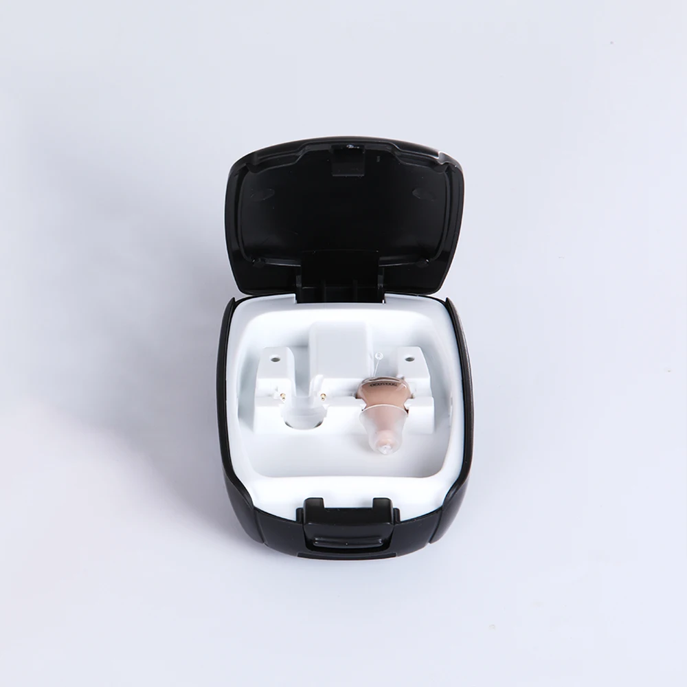 Intelligent New Style Hearing Aids Rechargeable Low-Noise Mini Invisible Digital Sound Amplifier Deaf Hearing Aids