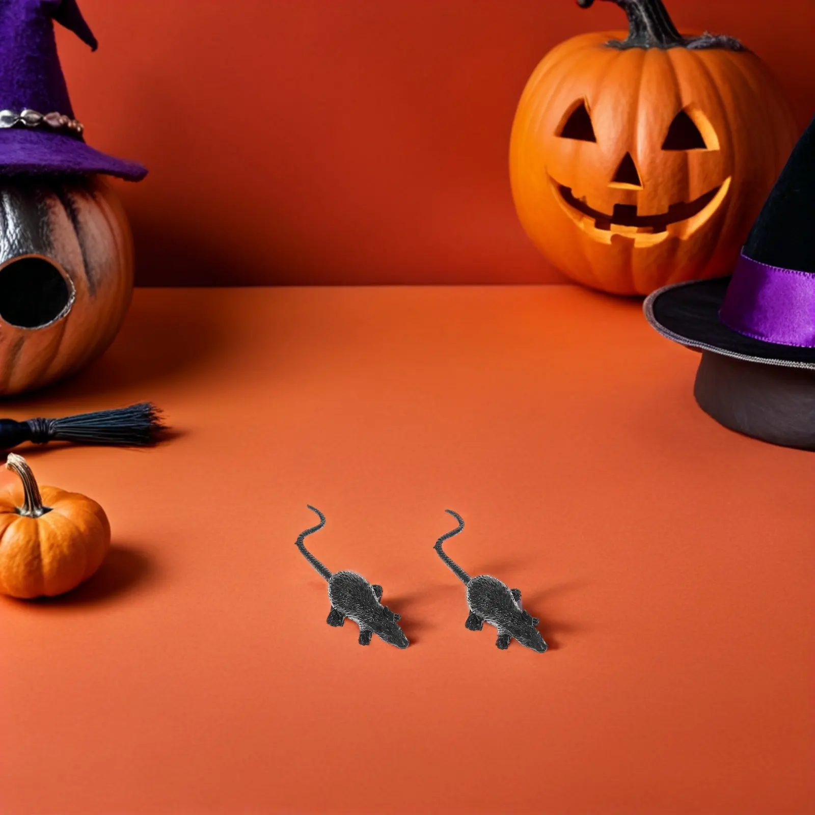 

20Pcs Realistic Plastic Mini Rats Prank Prop Lifelike Fake Mouse Joke Supplies for Home Parties Classroom Animal Teaching Micro