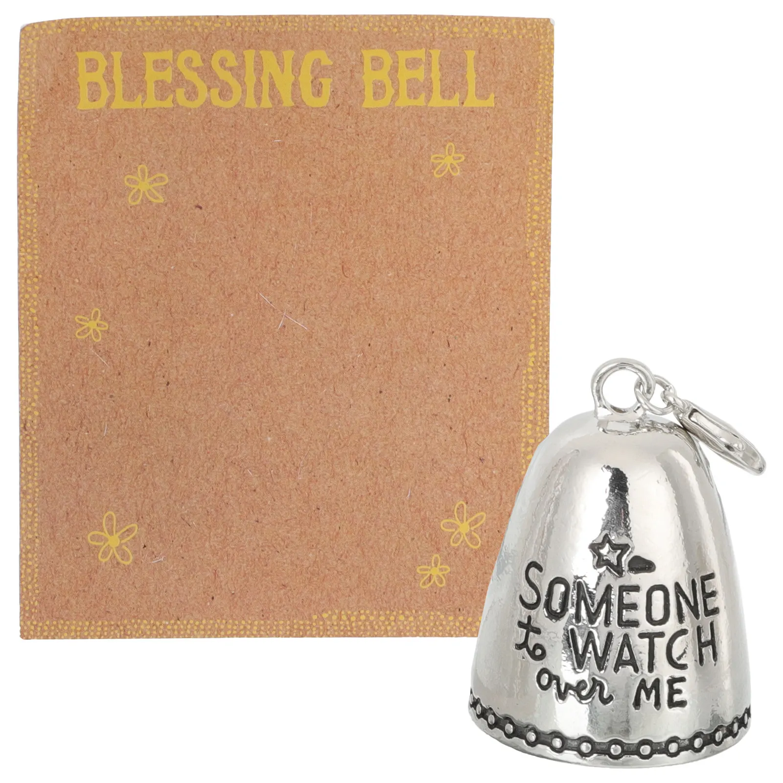 

Набор из 1 шт. металлических брелоков-подвесок в виде колокольчиков с ангельской тематикой, декоративный подарок на День рождения, Рождество, Новый год, для друзей, дома, автомобиля