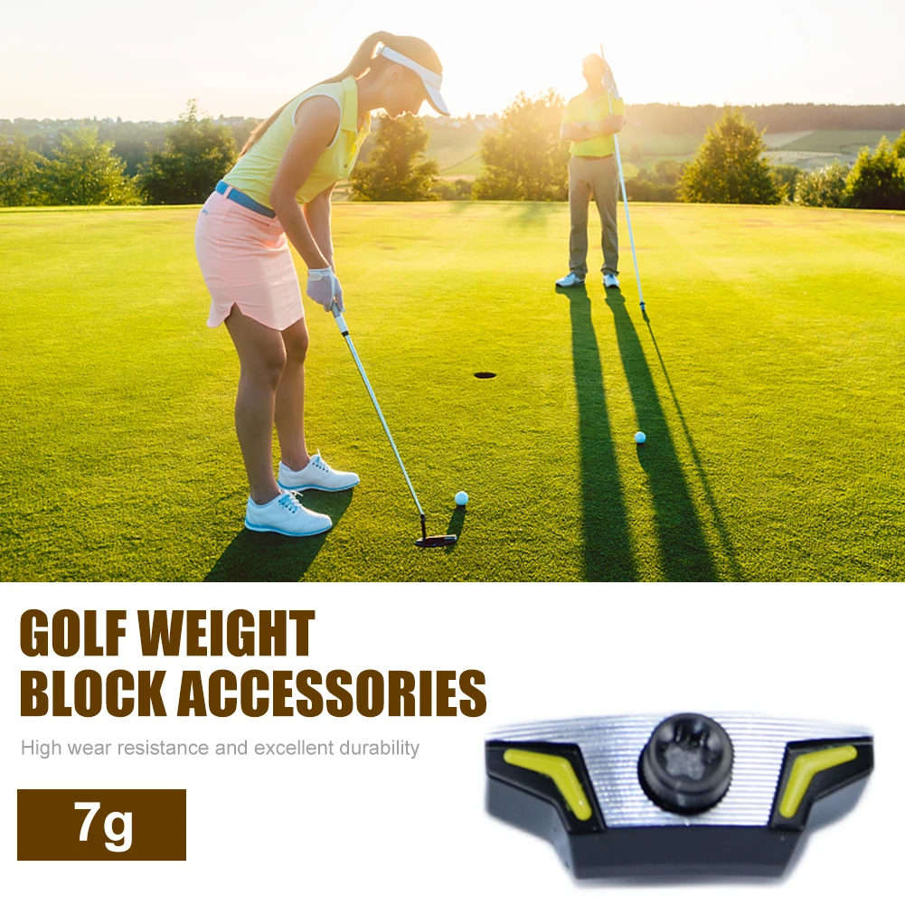 Golf Driver Weight Blocks 7/9/11/13/15/17/19g Golf Clubs Balance Weight Alloy Replacement for Ping G430 Drivers Golf Accessories