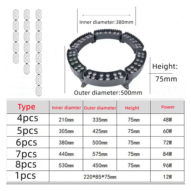 1pcs 12W Tree Holding Lamp Outdoor IP65 Waterproof Garden Spot Underground Lamps Landscape Lighting AC85-265V DC24V RGB Light