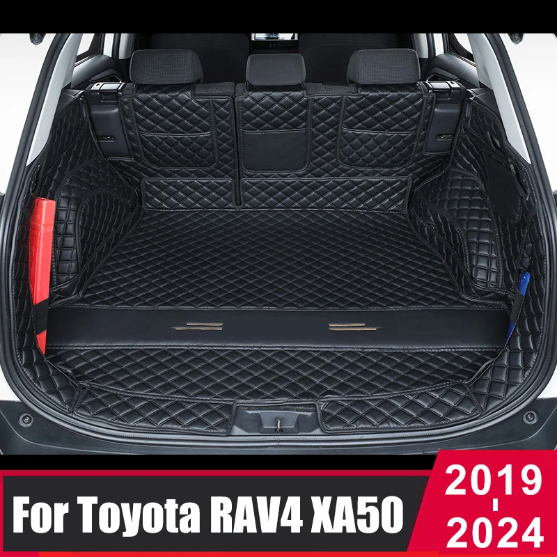 

Для Toyota RAV4 XA50 2019 2020 2021 2022 2023 2024 Коврик в багажник автомобиля Коврик для защиты от грязи Задний багажник Внутренний коврик Коврик