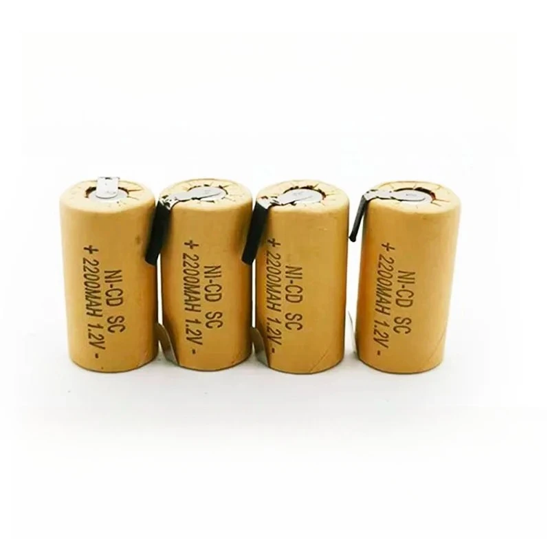 2200mAh NI-CD 1.2V Nickel-cadmium Rechargeable Battery for Power Tools Toys Shavers Battery