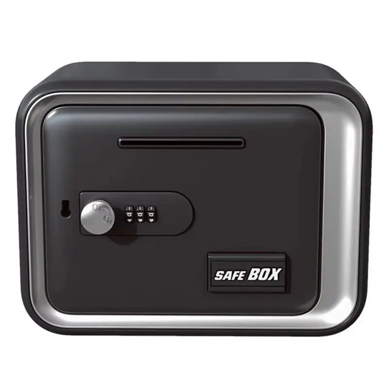 FYBL-New Password Lock Piggy Bank Educational Money Security Cash Can Coin Bill Slot Savings Box Large Capacity