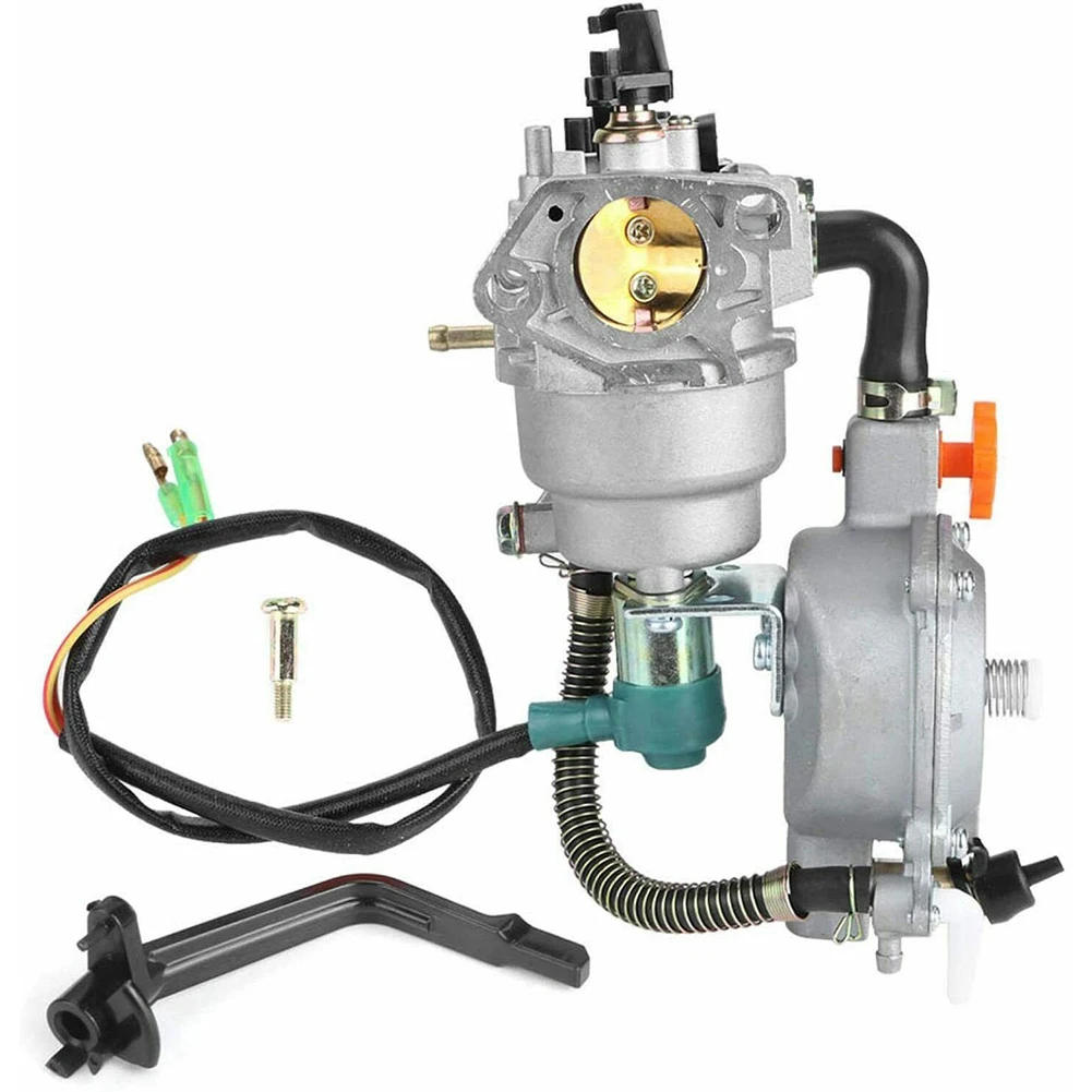 Imagem -02 - Dual Fuel Propano e Gasolina Carburador Ferramentas Automáticas de Engasgamento Honda 188f 190f Gx340 Gx390 Gx420