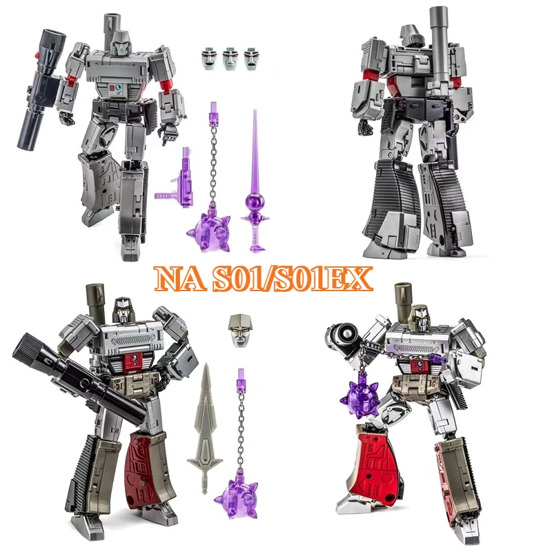 In Stock！NewAge Transformation NA S-01 S01 S01EX S-01EX Megatank ROMULUS Can Be Paired With SS86 Action Figure