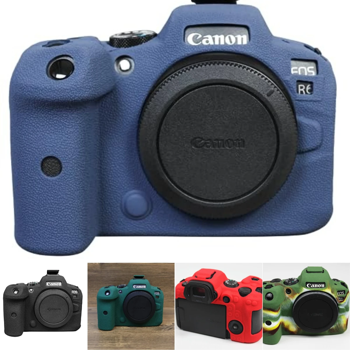 

For Canon EOS R6 R6II Mark II 2 Heavy Duty Silicone Cover - Anti-Dust Scratch Resistant